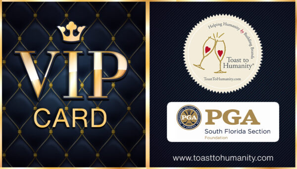 Toast VIP card PGA foundation logo